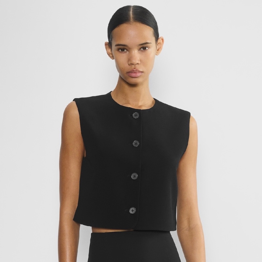EUC ARITZIA x BABATON- Black Record Vest, 2
